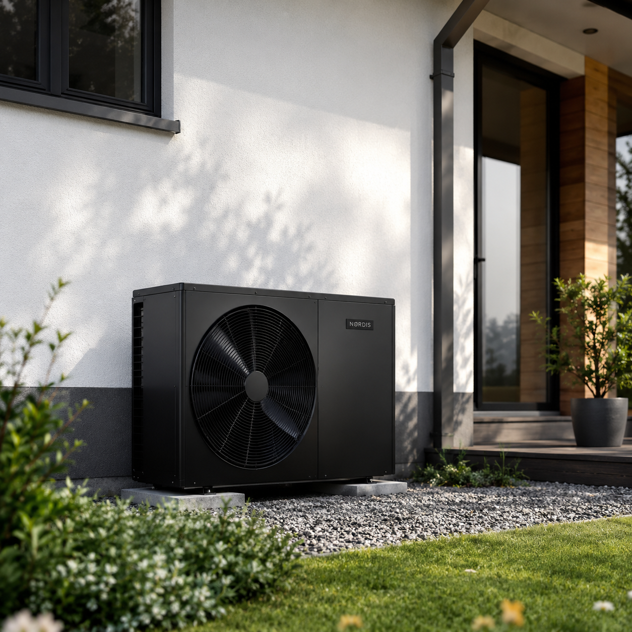 nordis Nordis 6 kW oras–vanduo šilumos siurblio paketas - Image 1